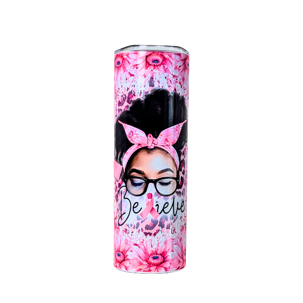 Believe For The Cure | 20 oz Tumbler
