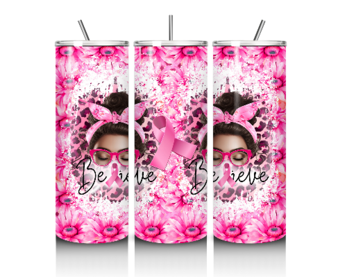 Believe For The Cure | 20 oz Tumbler