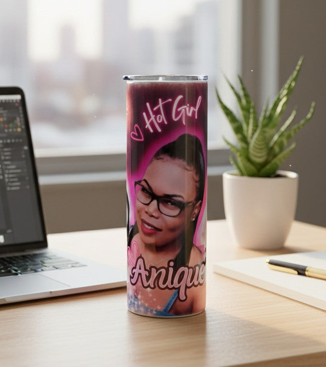 Custom photo tumbler, personalized gifts