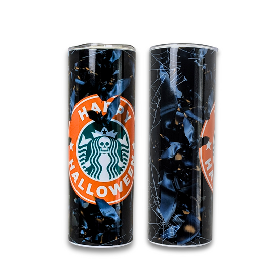 Bats and Coffee Halloween | 20 oz Tumbler