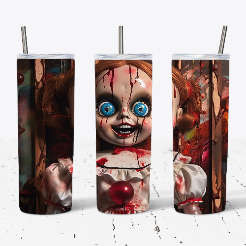 Annabelle Halloween 20 oz Tumbler