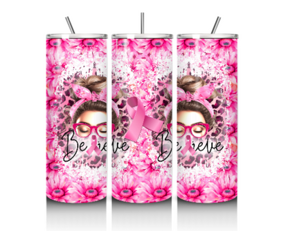 Believe For The Cure | 20 oz Tumbler