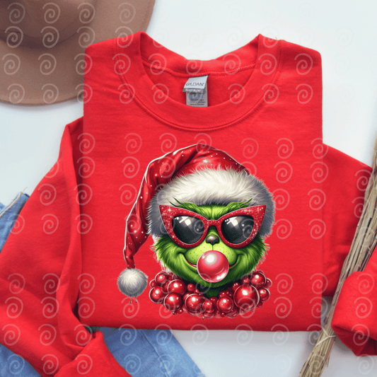Boujee Christmas Grinch  Digital Design | PNG Digital File