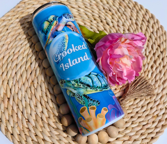 Crooked Island tumbler 
