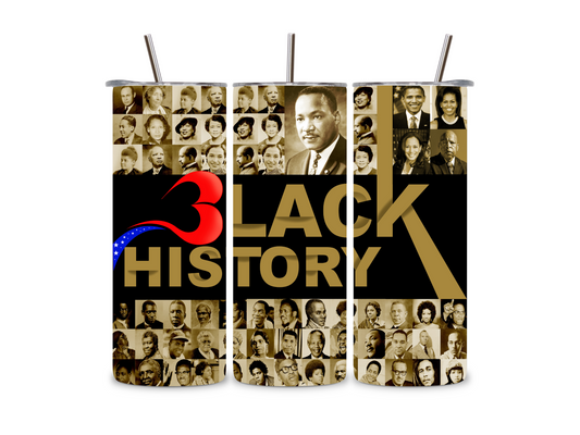Faces of Black History 20 oz Tumbler
