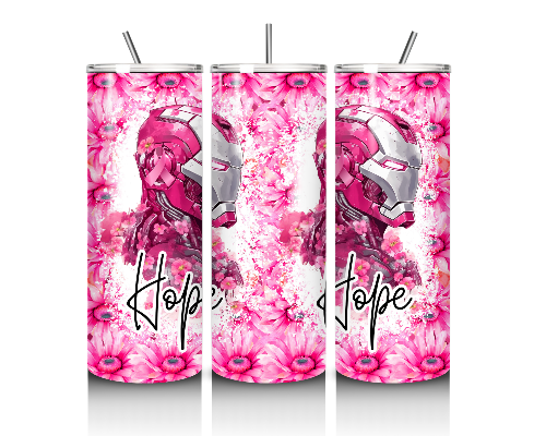 Hope For The Cure Iron Woman | 20 oz Tumbler