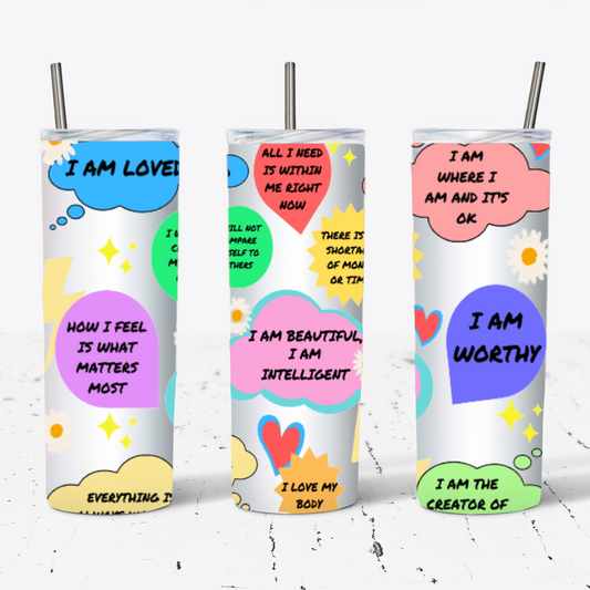 I am | Affirmations 20 oz Tumbler