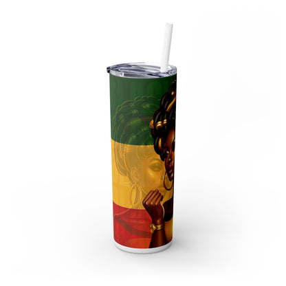 Strong, Beautiful & Melanated 20 oz Tumbler | Black History