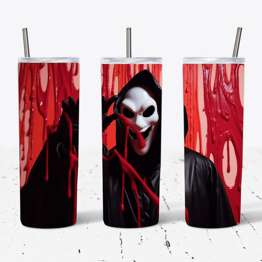 Grimm Reaper Halloween 20 oz Tumbler